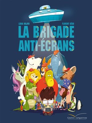 cover image of La brigade anti-écrans